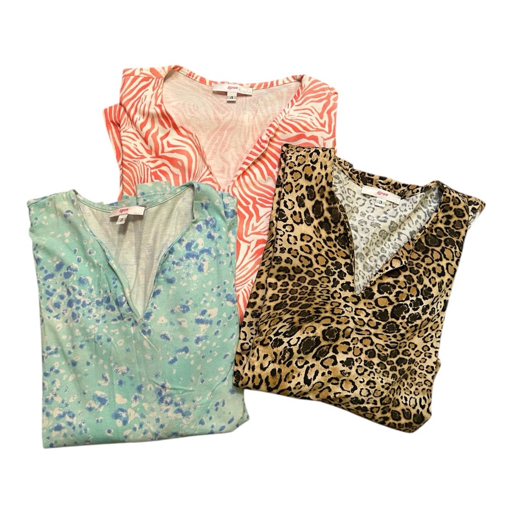 Leggiadro Bundle of 3 Tops Size Medium/Large